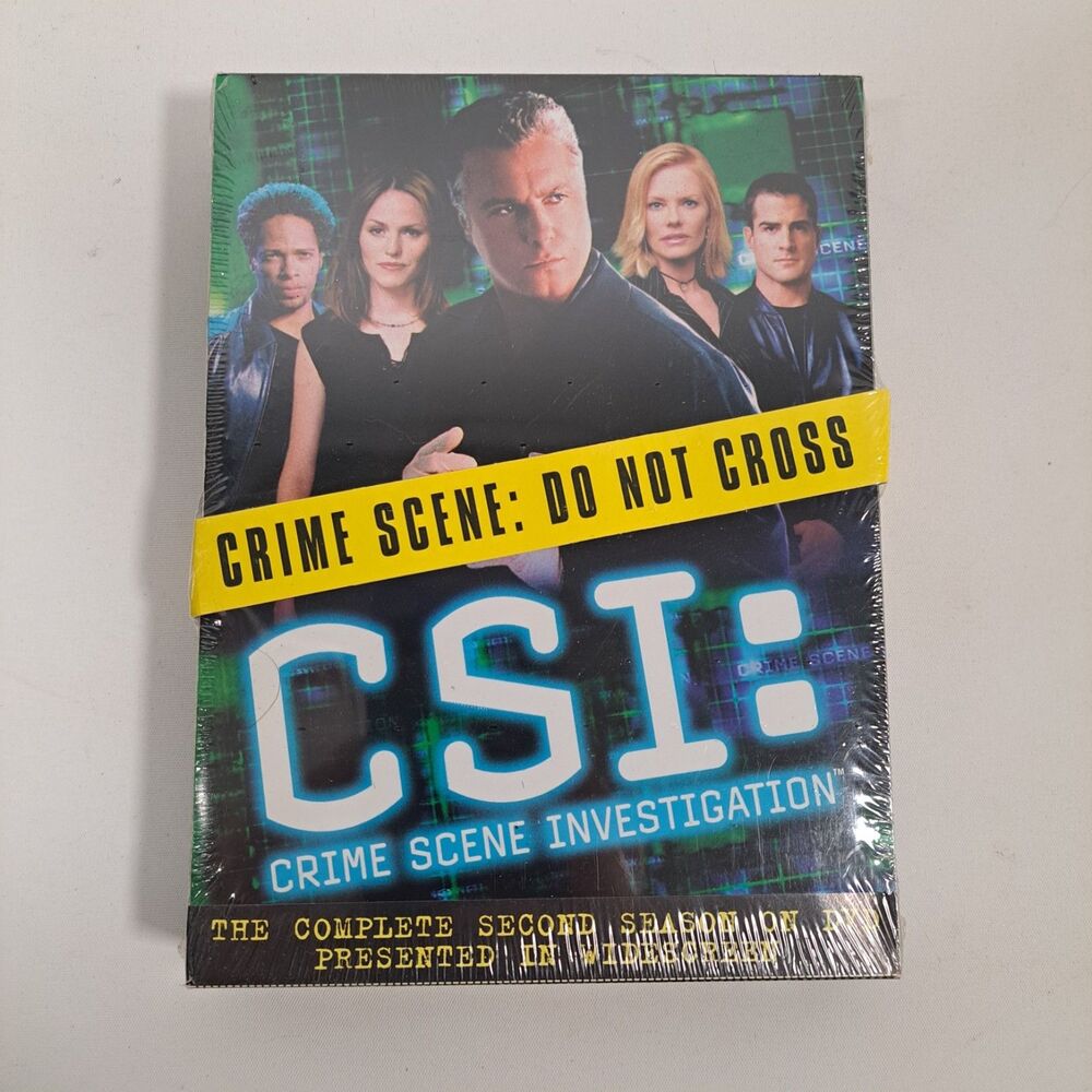 CSI: Crime Scene Investigation - The Complete Second Season (DVD, New, Sealed)